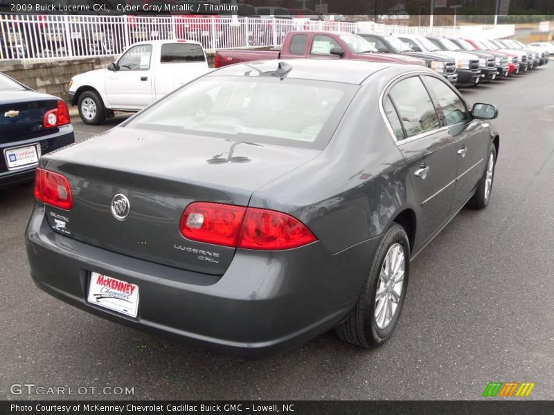 Cyber Gray Metallic / Titanium 2009 Buick Lucerne CXL