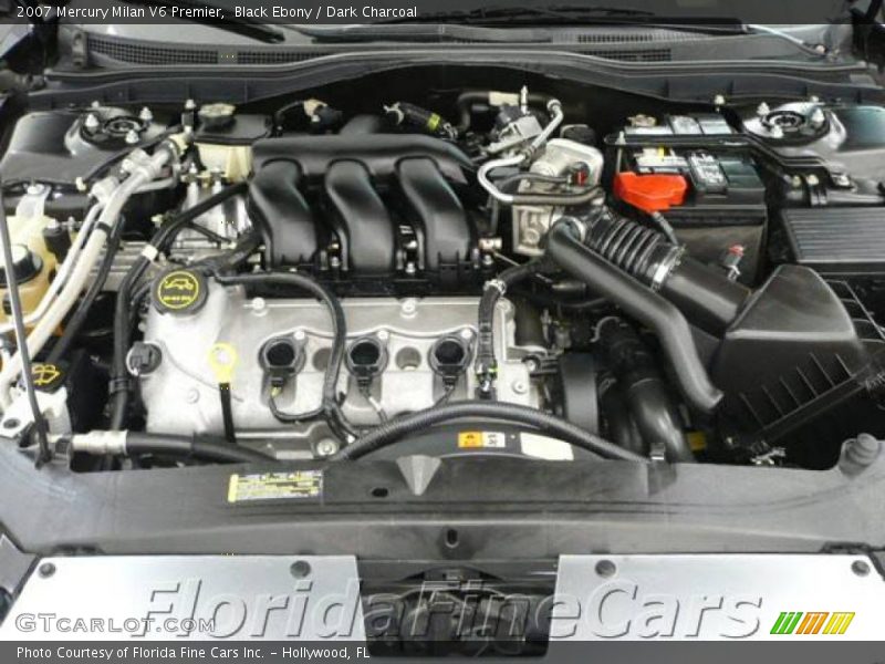Black Ebony / Dark Charcoal 2007 Mercury Milan V6 Premier