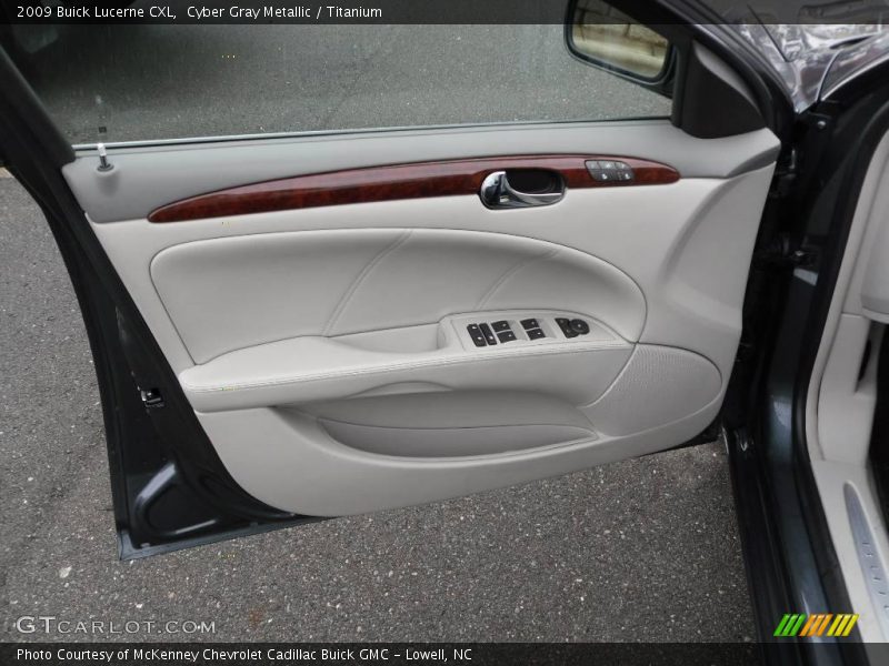 Cyber Gray Metallic / Titanium 2009 Buick Lucerne CXL