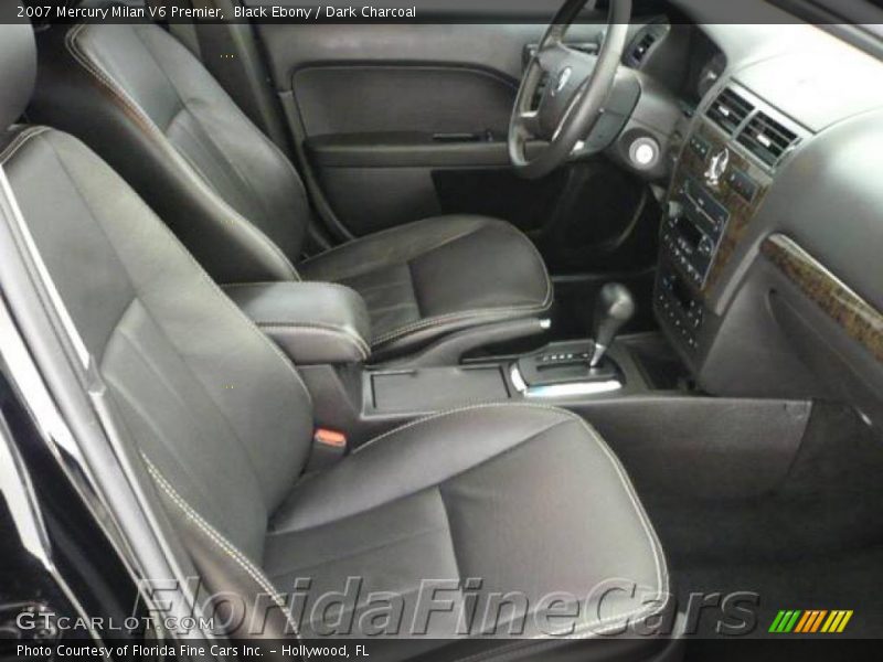 Black Ebony / Dark Charcoal 2007 Mercury Milan V6 Premier
