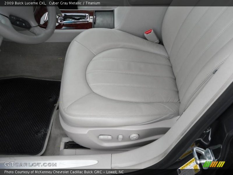 Cyber Gray Metallic / Titanium 2009 Buick Lucerne CXL