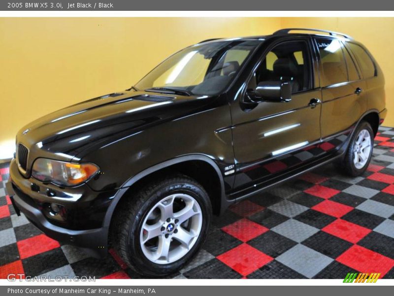 Jet Black / Black 2005 BMW X5 3.0i