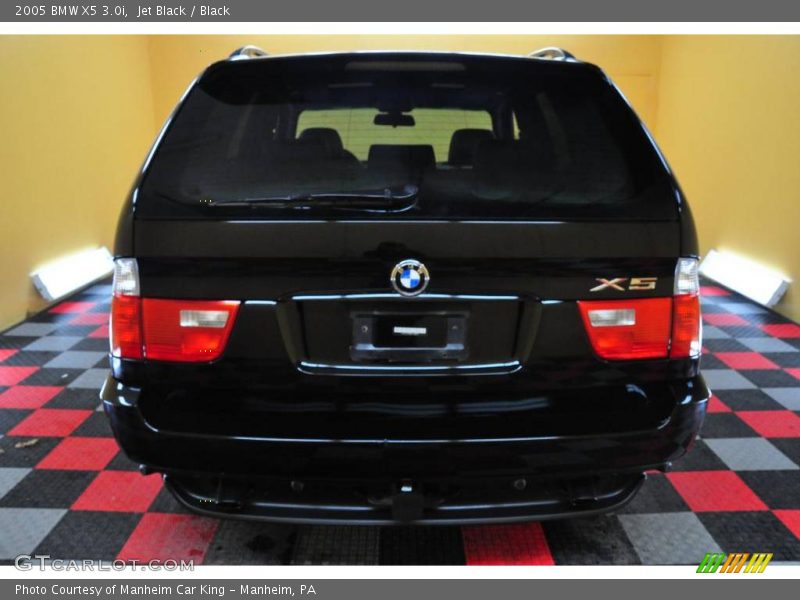 Jet Black / Black 2005 BMW X5 3.0i