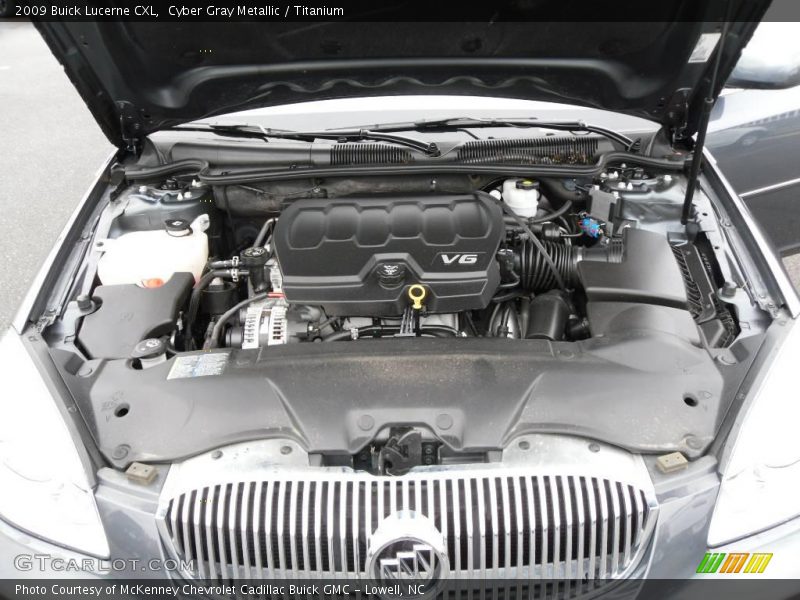 Cyber Gray Metallic / Titanium 2009 Buick Lucerne CXL