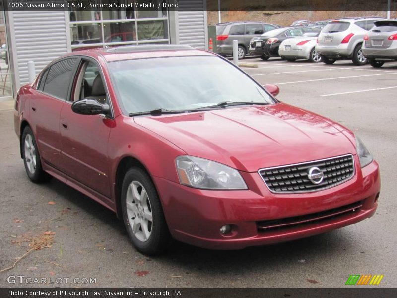 Sonoma Sunset Metallic / Blond 2006 Nissan Altima 3.5 SL