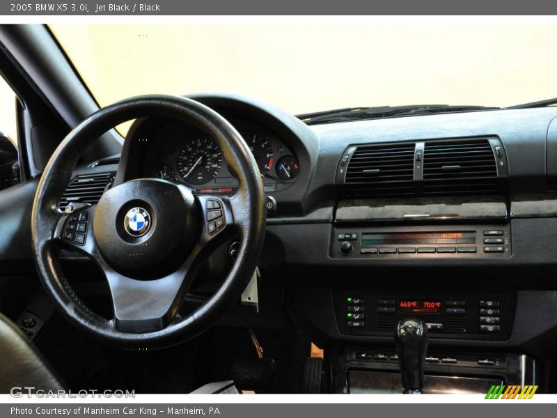 Jet Black / Black 2005 BMW X5 3.0i