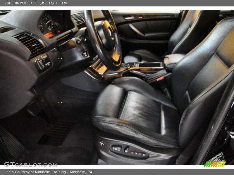 Jet Black / Black 2005 BMW X5 3.0i