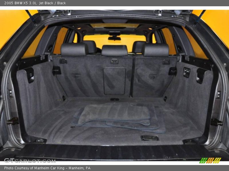Jet Black / Black 2005 BMW X5 3.0i