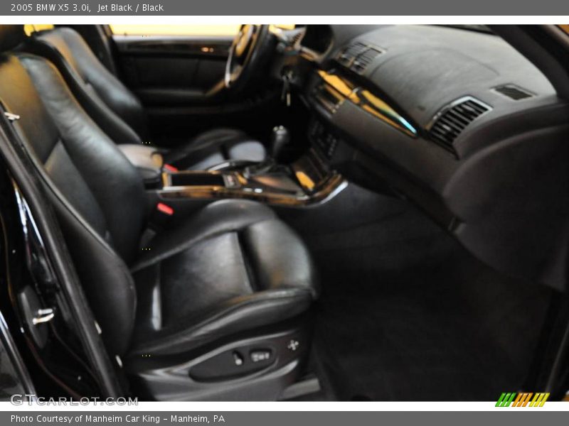 Jet Black / Black 2005 BMW X5 3.0i