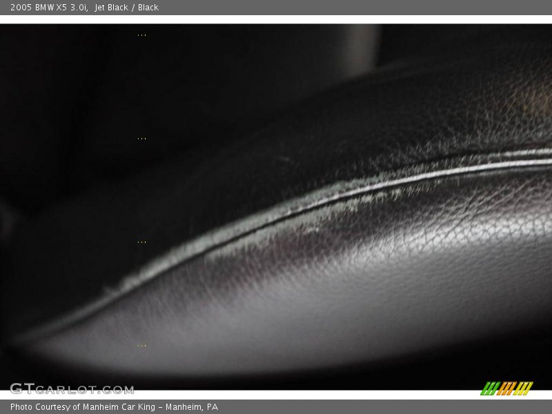 Jet Black / Black 2005 BMW X5 3.0i