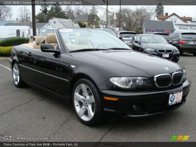 Jet Black / Sand 2006 BMW 3 Series 325i Convertible