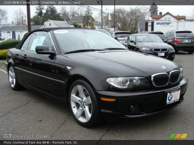 Jet Black / Sand 2006 BMW 3 Series 325i Convertible