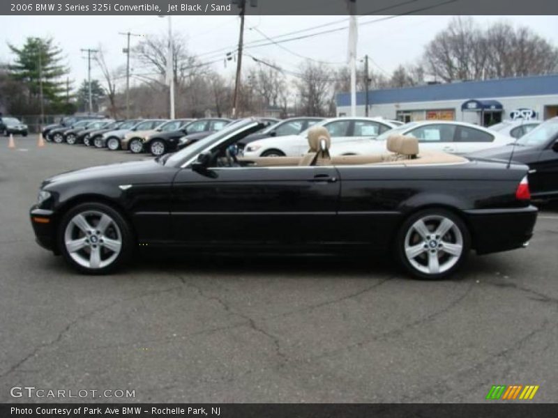 Jet Black / Sand 2006 BMW 3 Series 325i Convertible