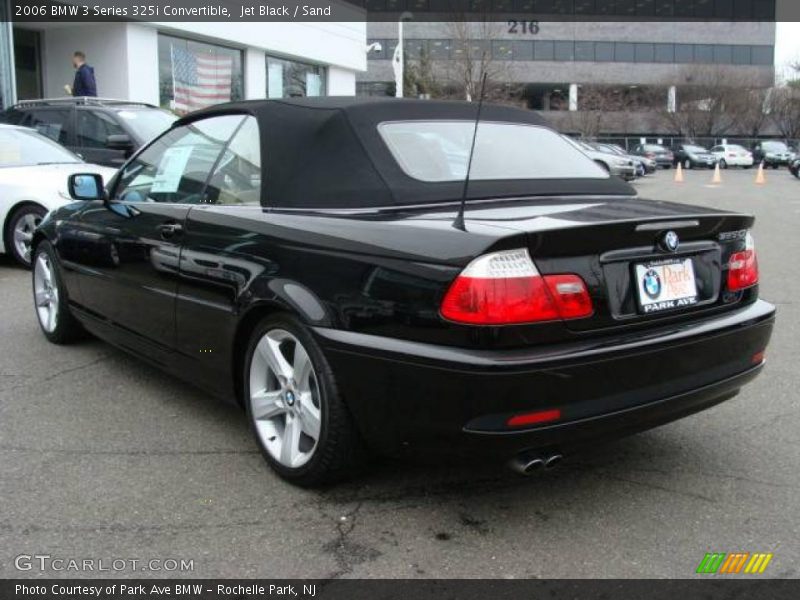 Jet Black / Sand 2006 BMW 3 Series 325i Convertible