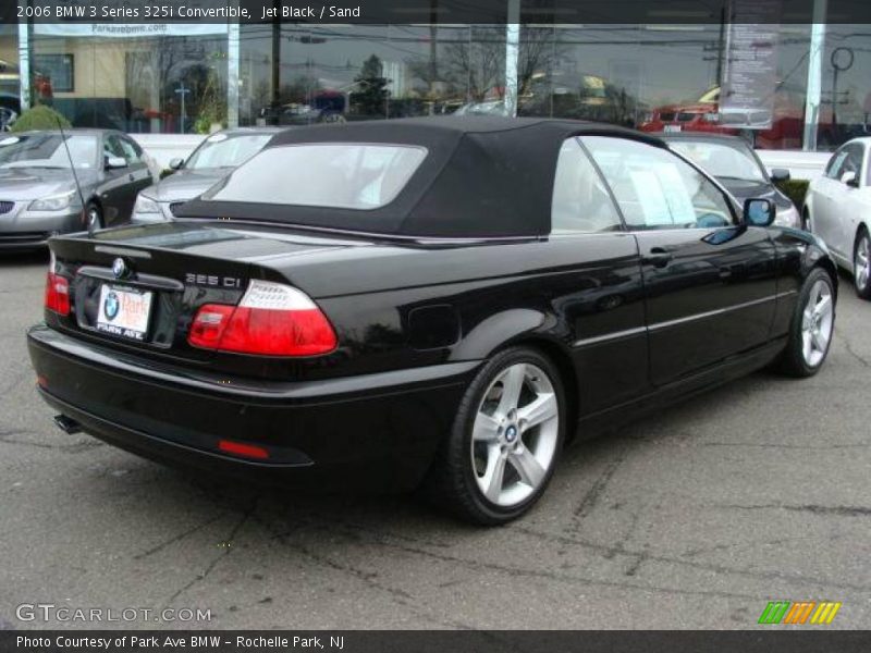 Jet Black / Sand 2006 BMW 3 Series 325i Convertible