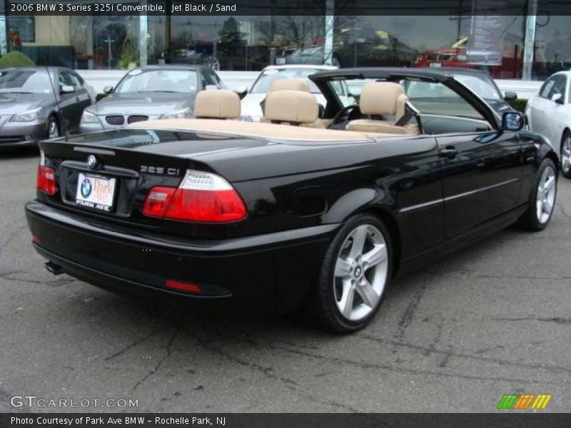 Jet Black / Sand 2006 BMW 3 Series 325i Convertible