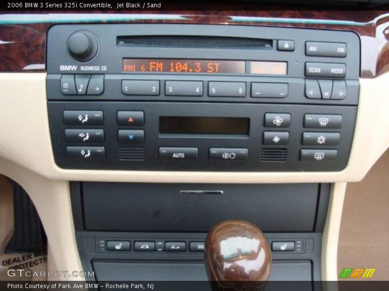 Jet Black / Sand 2006 BMW 3 Series 325i Convertible