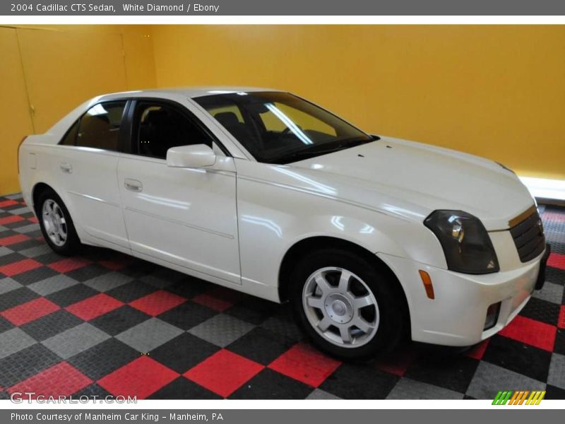 White Diamond / Ebony 2004 Cadillac CTS Sedan