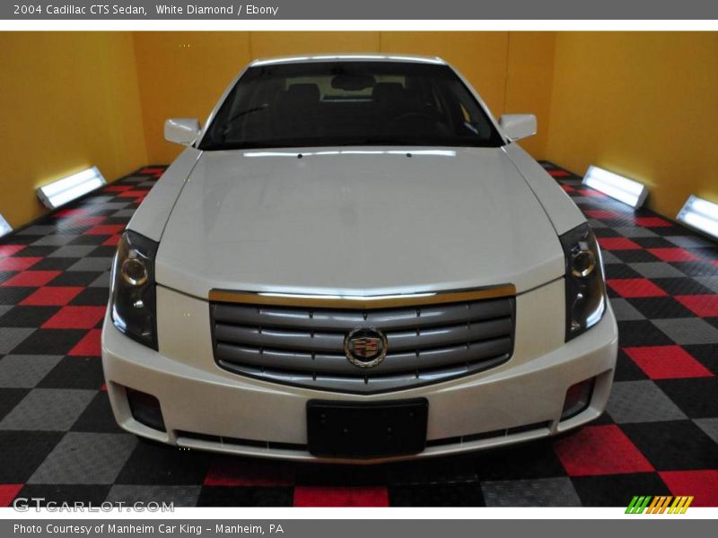 White Diamond / Ebony 2004 Cadillac CTS Sedan