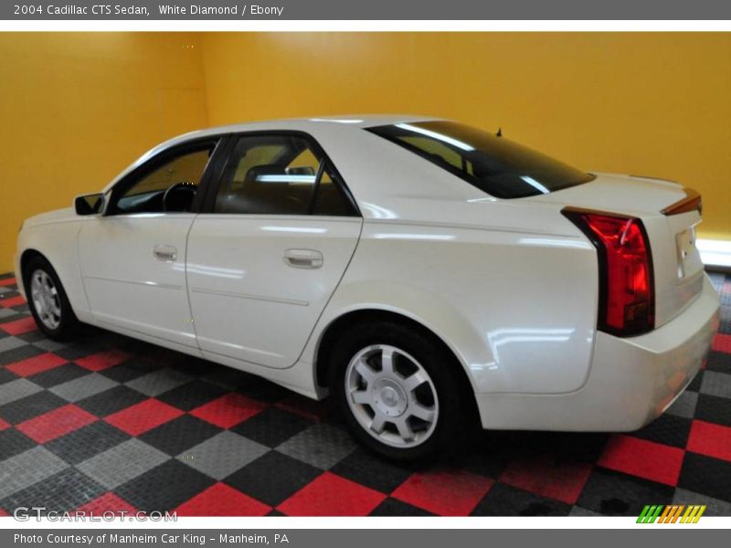 White Diamond / Ebony 2004 Cadillac CTS Sedan
