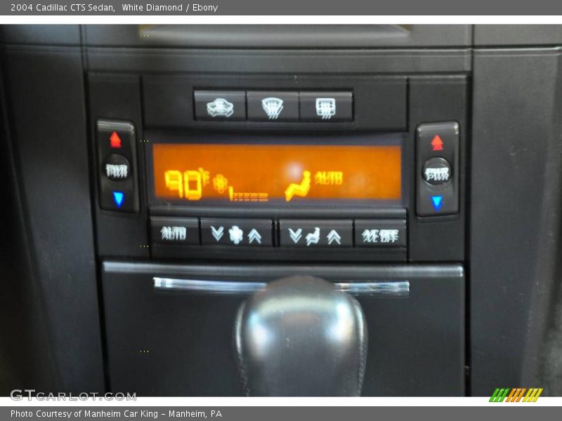 White Diamond / Ebony 2004 Cadillac CTS Sedan