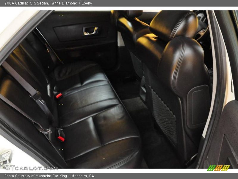 White Diamond / Ebony 2004 Cadillac CTS Sedan