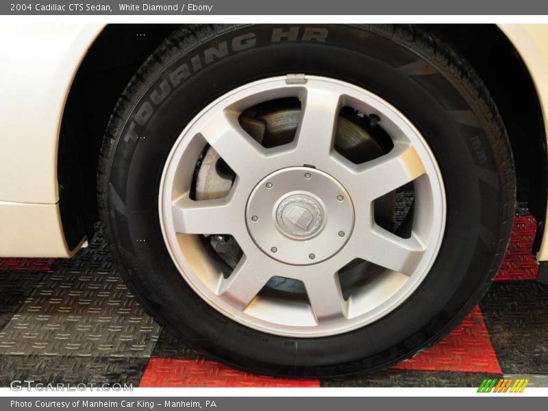 White Diamond / Ebony 2004 Cadillac CTS Sedan