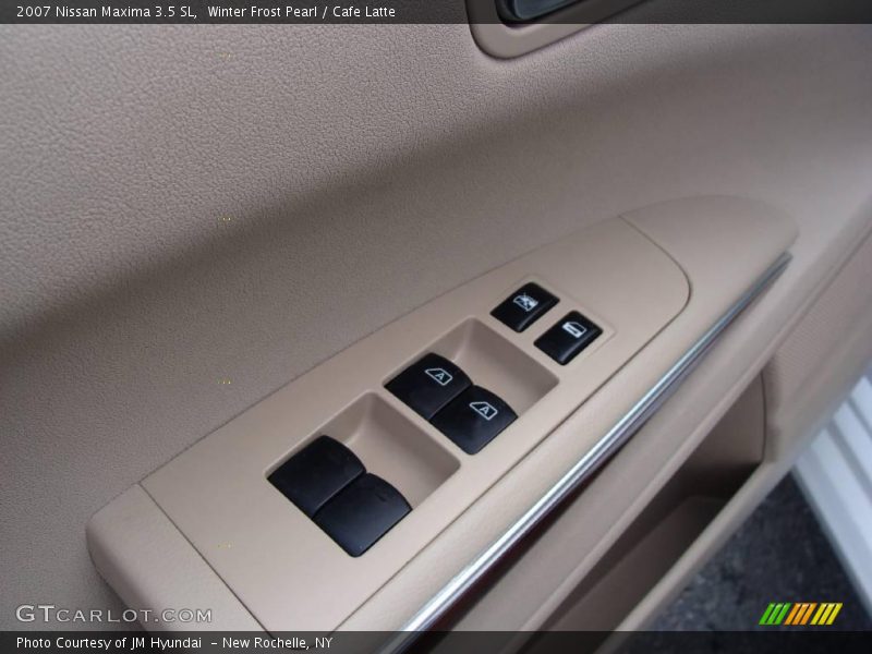 Winter Frost Pearl / Cafe Latte 2007 Nissan Maxima 3.5 SL