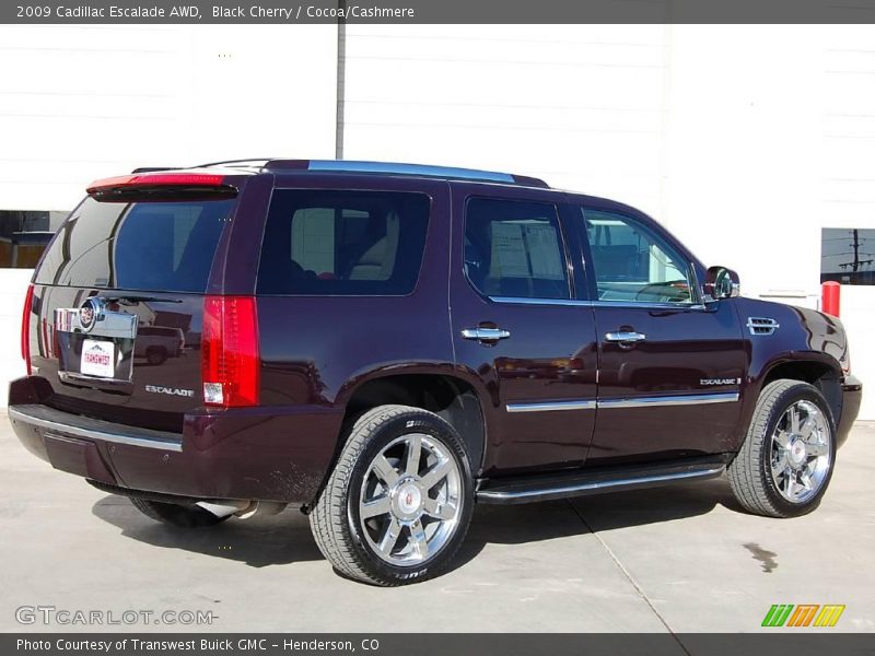 Black Cherry / Cocoa/Cashmere 2009 Cadillac Escalade AWD