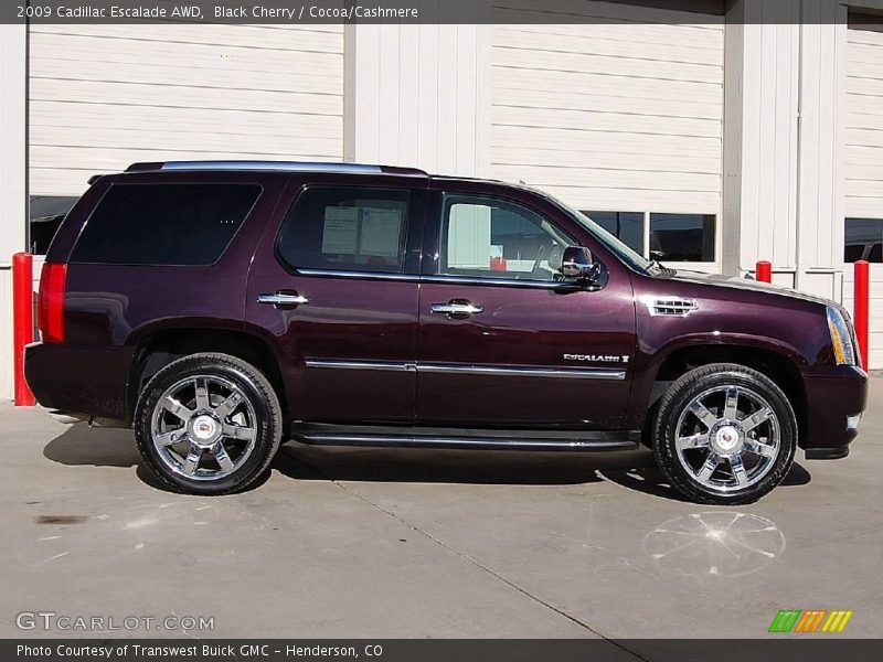 Black Cherry / Cocoa/Cashmere 2009 Cadillac Escalade AWD