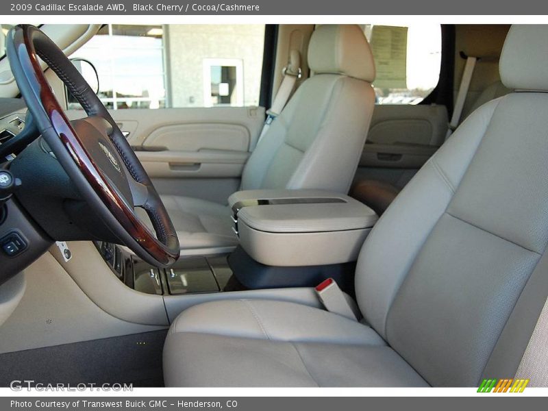 Black Cherry / Cocoa/Cashmere 2009 Cadillac Escalade AWD