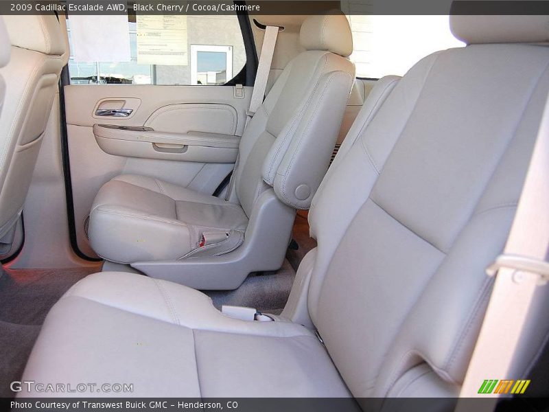 Black Cherry / Cocoa/Cashmere 2009 Cadillac Escalade AWD