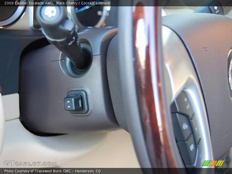 Black Cherry / Cocoa/Cashmere 2009 Cadillac Escalade AWD
