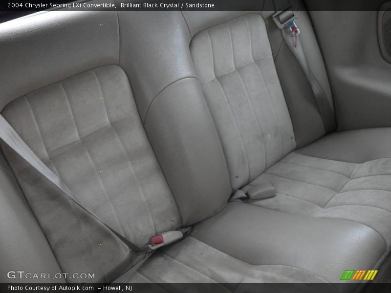 Brilliant Black Crystal / Sandstone 2004 Chrysler Sebring LXi Convertible