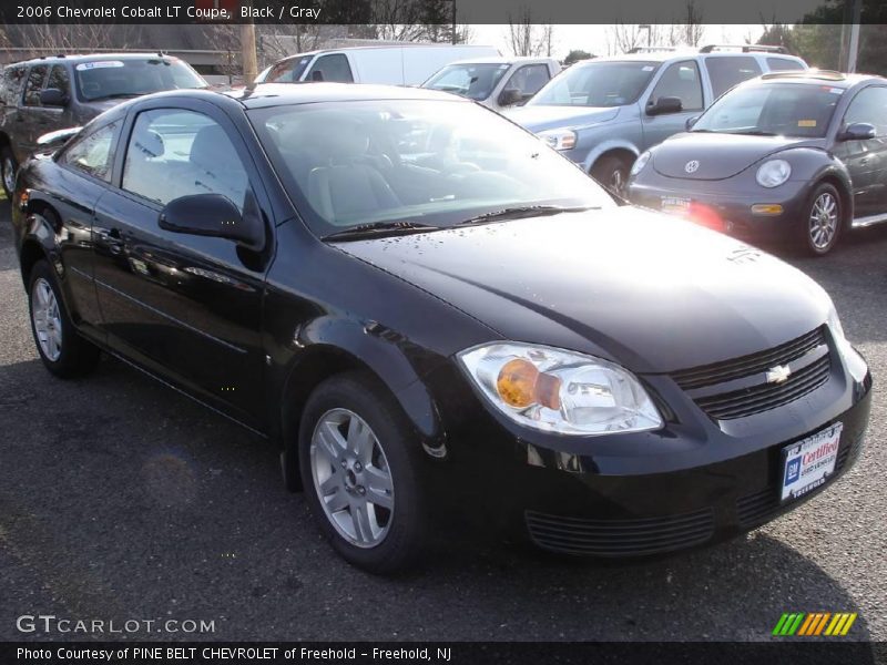 Black / Gray 2006 Chevrolet Cobalt LT Coupe