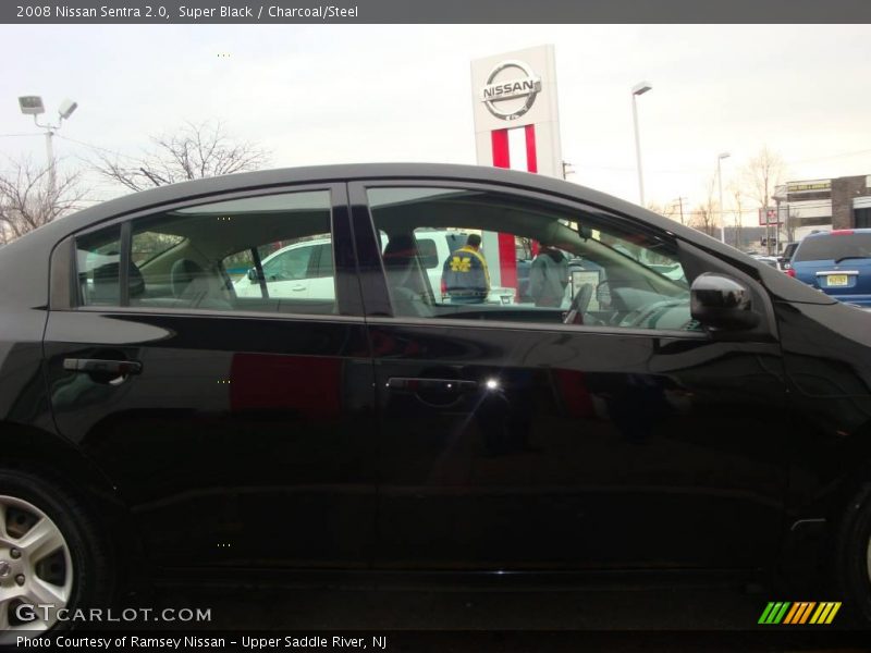 Super Black / Charcoal/Steel 2008 Nissan Sentra 2.0