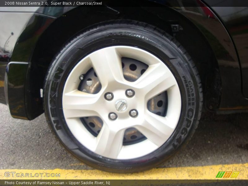 Super Black / Charcoal/Steel 2008 Nissan Sentra 2.0