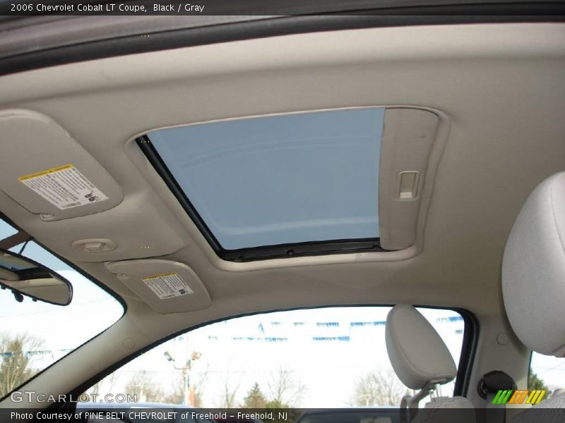 Black / Gray 2006 Chevrolet Cobalt LT Coupe