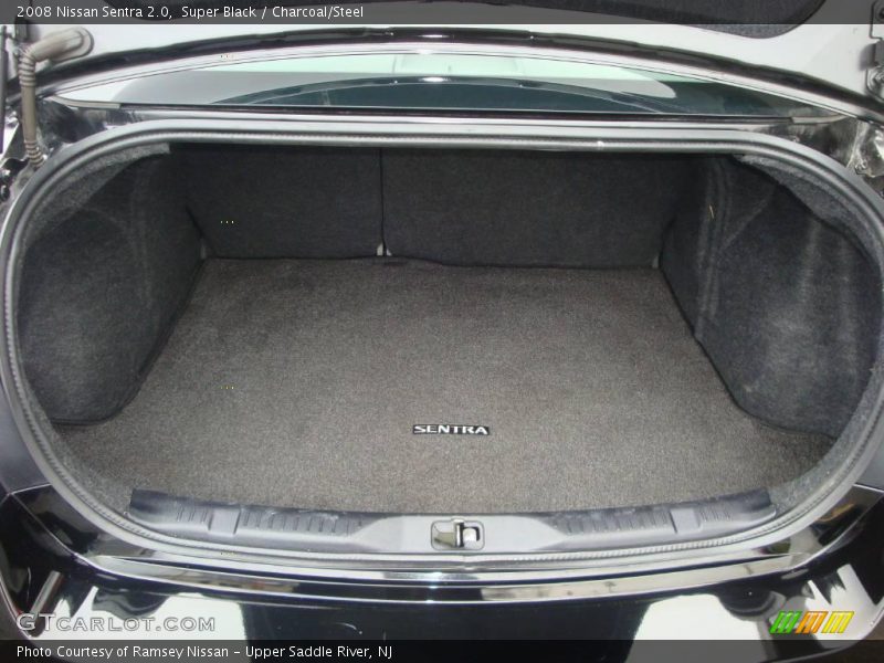 Super Black / Charcoal/Steel 2008 Nissan Sentra 2.0