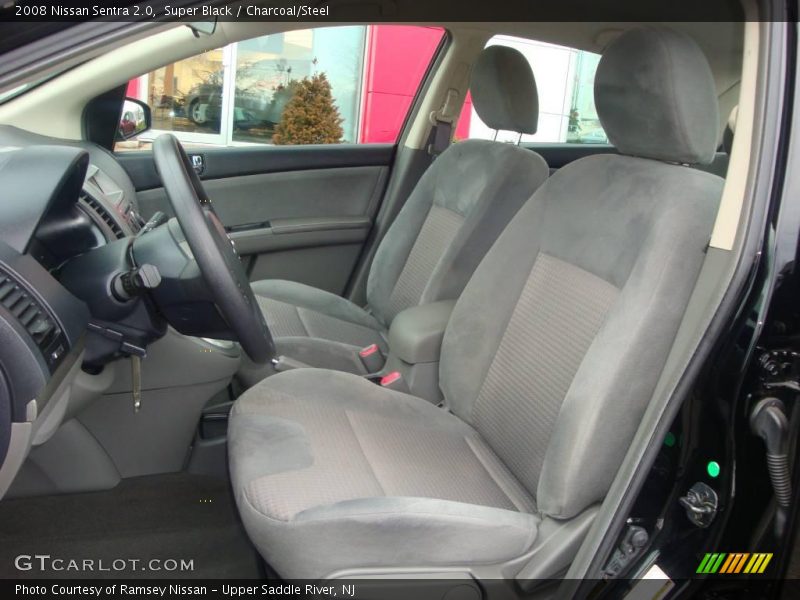 Super Black / Charcoal/Steel 2008 Nissan Sentra 2.0
