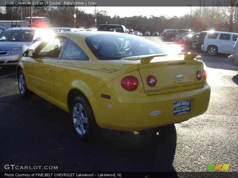 Rally Yellow / Gray 2006 Chevrolet Cobalt LS Coupe