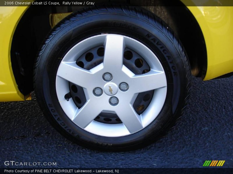 Rally Yellow / Gray 2006 Chevrolet Cobalt LS Coupe