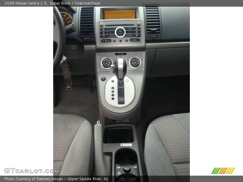 Super Black / Charcoal/Steel 2008 Nissan Sentra 2.0