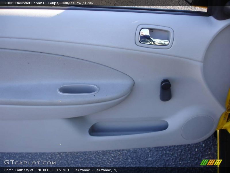 Rally Yellow / Gray 2006 Chevrolet Cobalt LS Coupe