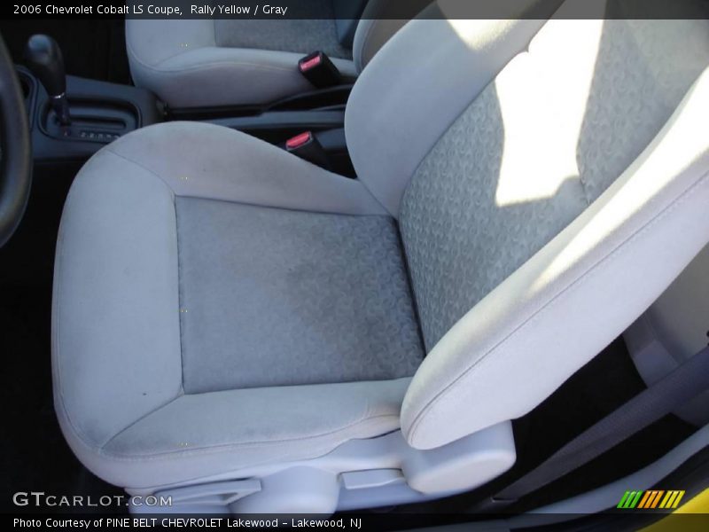 Rally Yellow / Gray 2006 Chevrolet Cobalt LS Coupe