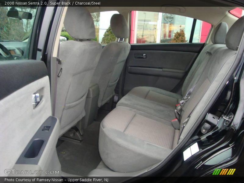 Super Black / Charcoal/Steel 2008 Nissan Sentra 2.0