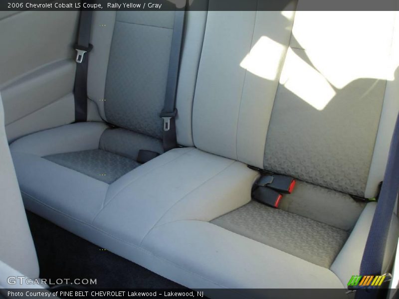 Rally Yellow / Gray 2006 Chevrolet Cobalt LS Coupe