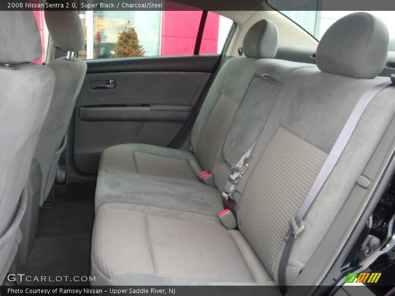 Super Black / Charcoal/Steel 2008 Nissan Sentra 2.0