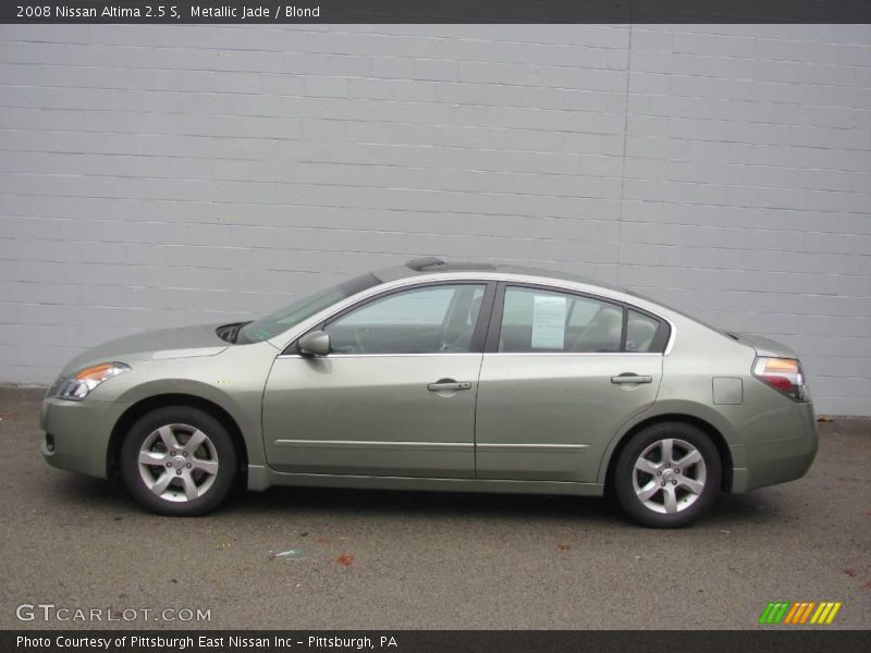 Metallic Jade / Blond 2008 Nissan Altima 2.5 S
