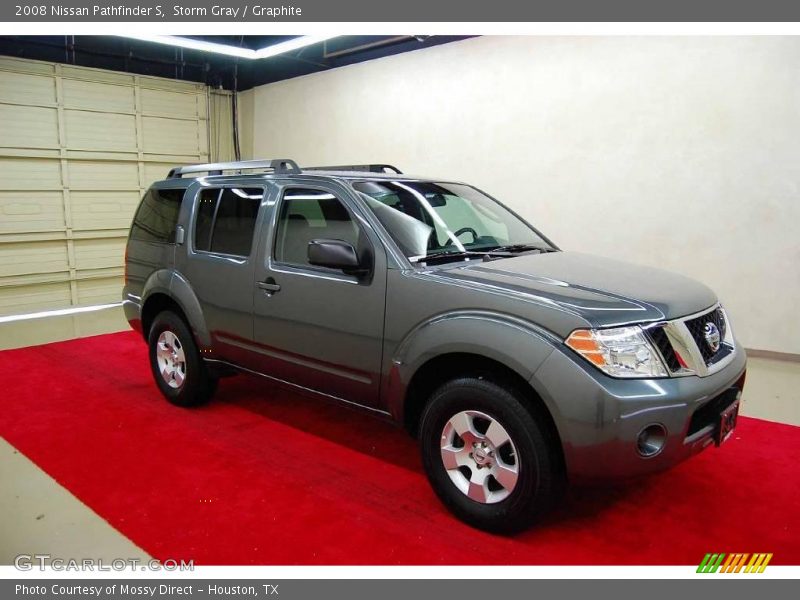 Storm Gray / Graphite 2008 Nissan Pathfinder S
